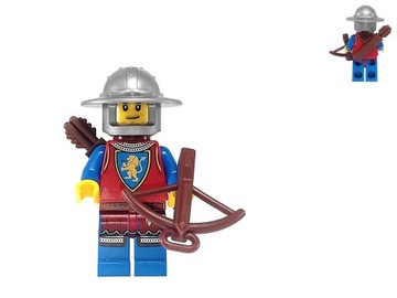 LEGO Castle - Rycerz (Kusznik) herbu Złoty Lew !