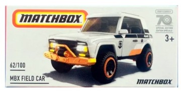 Samochodzik Matchbox Power Grab - MBX Field Car silver HLF26