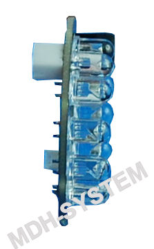 МОДУЛЬ ИК ПОДСВЕТКИ 850 нм 10 м ДЛЯ КАМЕРЫ 43 мм 12 ДИОДОВ FY-1012