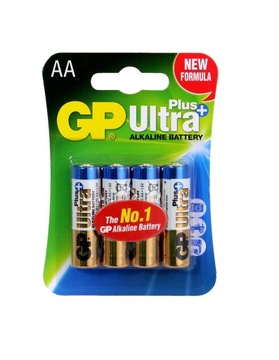 4x Bateria alkaliczna LR6 GP ULTRA Plus B4 1,5V