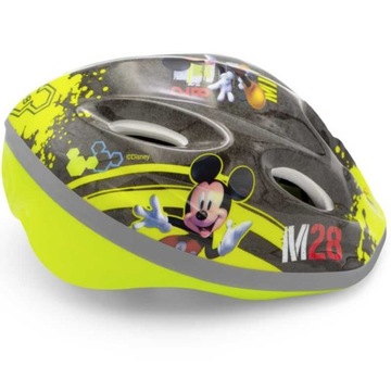 Kask rowerowy dziecięcy regulowany 52-56 cm - Disney MICKEY Mouse