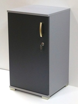 szafka zamykana na klucz RODO 5 ZMONTOWANA BIAŁA