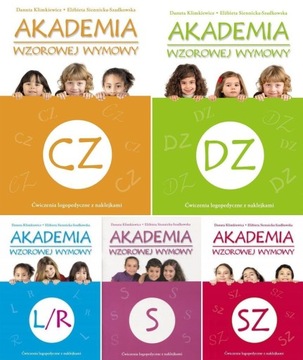 AKADEMIA WZOROWEJ WYMOWY Zestaw Logopedia