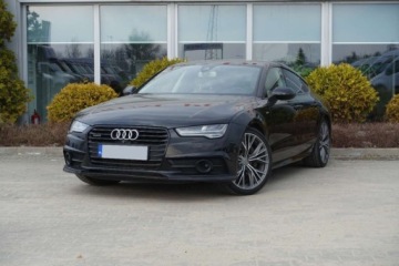 Audi A7 C7 A7 Sportback Facelifting 2.0 TFSI 252KM 2017 Audi A7 Sportback Bezwypadek, Quattro, S tronic, Szyberdach, Kamera, Klima