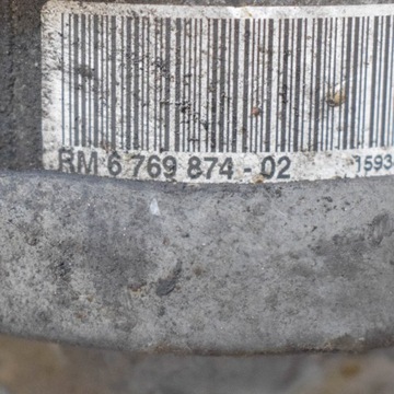 6769874 ULOŽENÍ MOTORU PRAVÁ BMW 5 E60 520 D