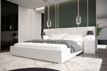 ŁÓŻKO VOGUE MAX 180X200 DUŻY OZDOBNY ZAGŁÓWEK