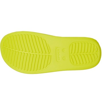 Klapki damskie Crocs Getaway Platform Flip zielone 209410 76M 37-38
