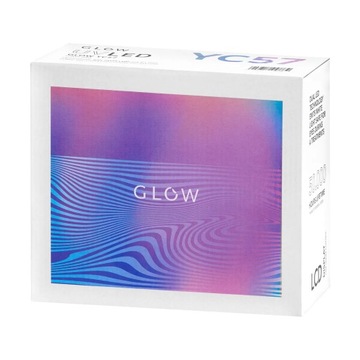 Мощная светодиодная УФ-лампа для ногтей, маникюра, гибридов, двойных гелей, 268 Вт GLOW YC57