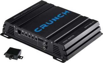 Crunch GPX1100.1D Class D wzmacniacz samochodowy MONO 1 kanałowy + pilot