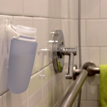 Силиконовая бутылка для самолета Humangear GoToob+ M