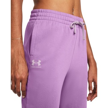 SPODNIE DRESOWE DAMSKIE UNDER ARMOUR KOMFORTOWE DRESY BAWEŁNA SPORT 1382735