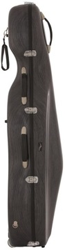 Футляр для виолончели 4/4 M-корпус с эффектом стали, черный