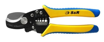 S&R Ножницы для кабеля со съемником изоляции 170