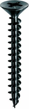 WKRĘTY Śruby czarne 3,5x30mm do drewna MUSTAD 100s