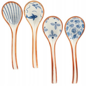 Łyżka do Zupy Ramen Łyżka Ceramiczna Łyżeczki