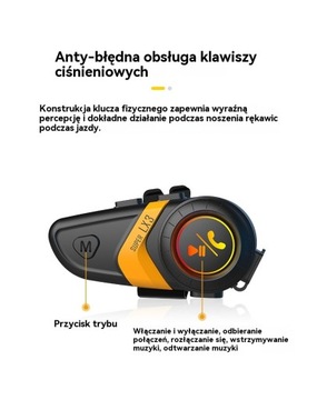 Bluetooth-гарнитура для мотоциклетного шлема LX3
