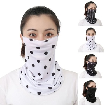 2022 Summer Mouth Mask Lightweight Face Mask Scarf Sun Protection Mask