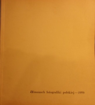 Almanach fotografiki polskiej 1959 (C)