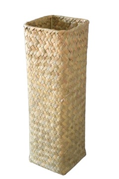 WAZON PLECIONY BOHO DO PAMPASÓW KWIATÓW SUSZONYCH NATURAL TRAWA MORSKA