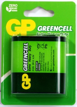BATERIA GP GREENCELL 3R12 4,5V 312G-U1