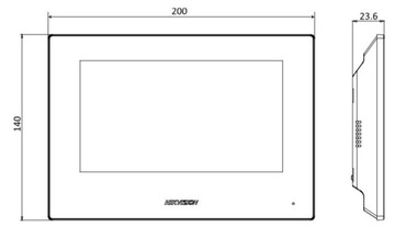 Комплект видеодомофона HIKVISION KIT-D4-PL302
