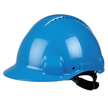 KASK OCHRONNY NIEBIESKI HEŁM 3M G3000 PELTOR KRK