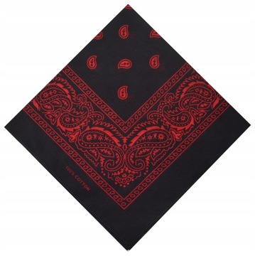 BANDAMKA chustka BANDANA bawełna bandama 53x53
