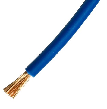 Przewód kabel linka LGY 1x10mm niebieski 1m