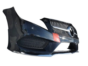 Бампер, решетка радиатора, решетка радиатора, хром MERCEDES CLS W-218 лифт AMG 13.