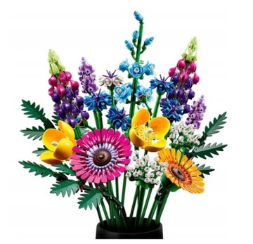 НАБОР БЛОКОВ ЦВЕТОЧНЫЙ БУКЕТ В ПОДАРОК ​​939 шт. ЦВЕТЫ