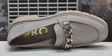 Мокасины RYŁKO 2ZR01_5SN БЕЖЕВЫЙ размер 42