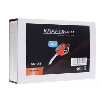 Пистолет Заправочный жидкокристаллический счетчик Kraft&Dele