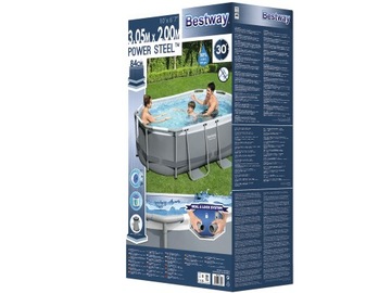 Каркасный садовый бассейн 305 х 200 х 84 см 10в1 Bestway 5614A