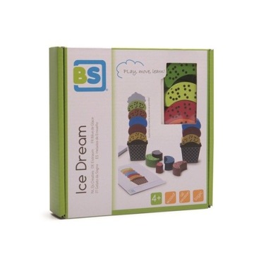 LODY drewniana gra zręcznościowa BUITENSPEEL 4+