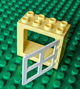 LEGO Duplo Dom Okno Jasnożółte