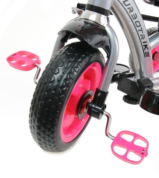 BabyMix Rowerek Wózek OBROTOWY Turbo Trike 360 VIP