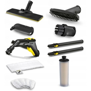 Пароочиститель Karcher SC 3 с дополнительными аксессуарами