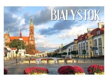 BIAŁYSTOK Bazylika - Starówka - Magnes na lodówkę