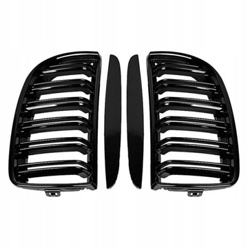 BMW E90 E91 2005-2008 РЕШЕТКА ПОЧЕК M3 ГЛЯНЦЕВЫЙ ЧЕРНЫЙ