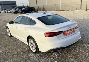 Audi A5 F5 Sportback Facelifting 2.0 45 TFSI 265KM 2022 Audi A5 Sportback 4x4 A5 S-Line 2.0 TFSI 265 KM 2022r 10.000 KM Warszawa, zdjęcie 3