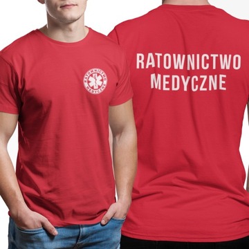 KOSZULKA RATOWNIK RATOWNICTWO MEDYCZNE TOPR WOPR