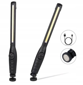 ЛАМПА ДЛЯ МАСТЕРСКОЙ COB СВЕТОДИОДНЫЙ ФАКЕЛ 8 Вт USB МАГНИТ