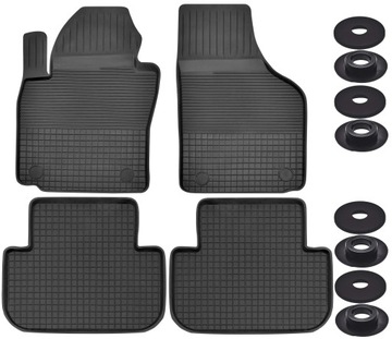 VW SHARAN II ALHAMBRA II DYWANIKI GUMOWE +STOPERY