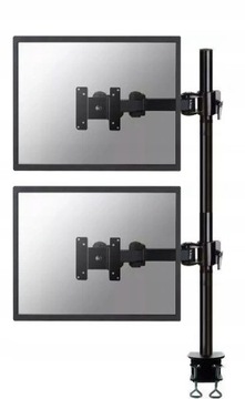 Biurkowy Uchwyt na dwa monitory 10-27'' New Star