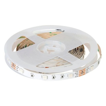 СВЕТОДНАЯ ЛЕНТА 5м RGB ЦВЕТНАЯ + ПУЛЬТ ДИСТАНЦИОННОГО УПРАВЛЕНИЯ 16 цветов, мощность 24Вт, 4 РЕЖИМА