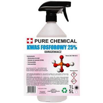 KWAS FOSFOROWY 25% 1L