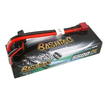 Pakiet LiPo GENS ACE Bashing 7,4V 5500mAh 2S 60C G-Tech HardCase do aut RC