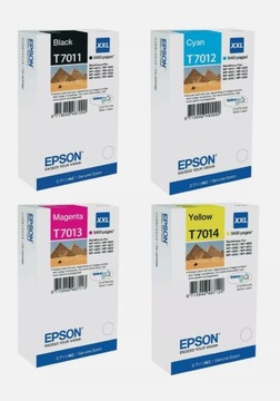 Tusz Epson T7011 T7012 T7013 T7014 zestaw BCMY