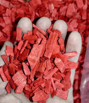 ЦВЕТНЫЕ ДЕРЕВЯННЫЕ ГРАНУЛЯТЫ ЩЕПКА ДЕКОРАТИВНАЯ КОРА ЛЕСНАЯ В БАНКЕ 0,5 Л