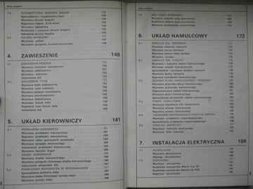 Opel Kadett E Obsługa i naprawa OPEL Kadett E PL